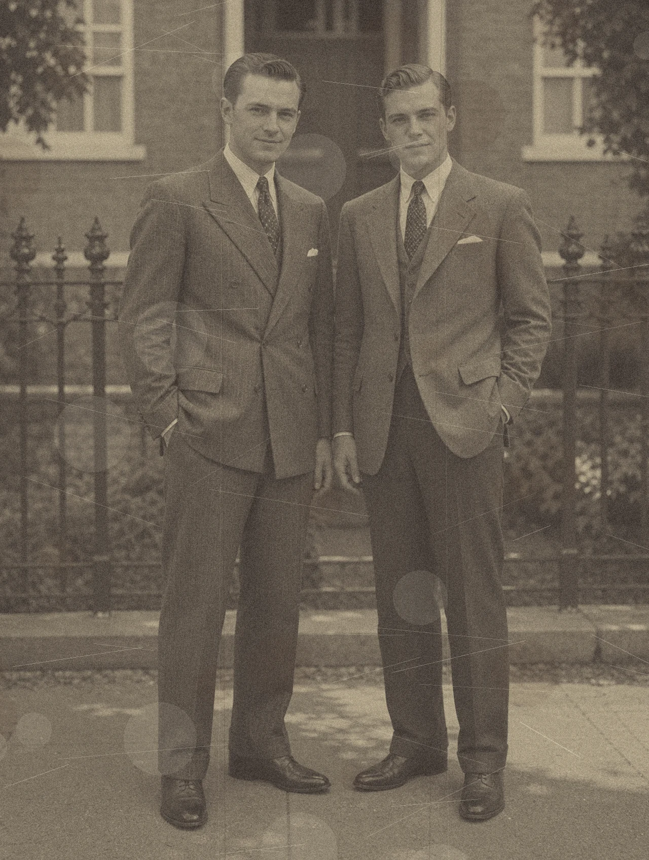 old photo restoration before AI enhancement